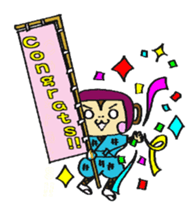 Ninja Monkey -Ninkey- sticker #1138475