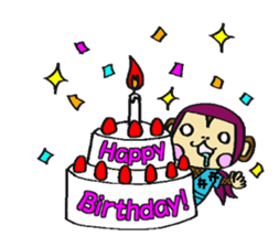 Ninja Monkey -Ninkey- sticker #1138476