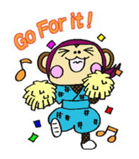 Ninja Monkey -Ninkey- sticker #1138477