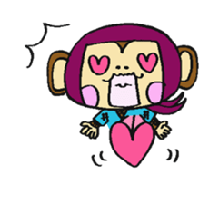 Ninja Monkey -Ninkey- sticker #1138478