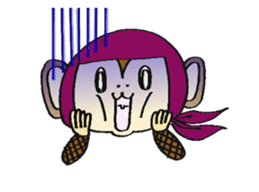 Ninja Monkey -Ninkey- sticker #1138484