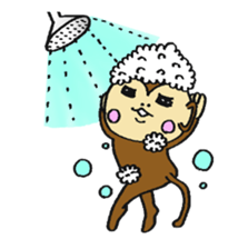 Ninja Monkey -Ninkey- sticker #1138495