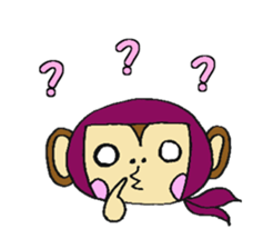Ninja Monkey -Ninkey- sticker #1138496