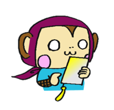 Ninja Monkey -Ninkey- sticker #1138500