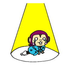 Ninja Monkey -Ninkey- sticker #1138502