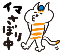 JAPANESE NAME,NOW!ST CAT sticker #1138529