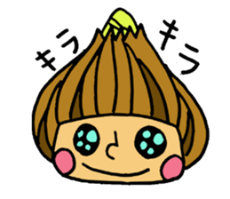 Onion Character sticker #1138667