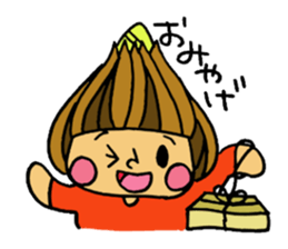Onion Character sticker #1138670