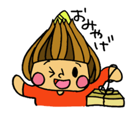 Onion Character sticker #1138670