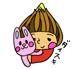 Onion Character sticker #1138672