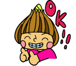 Onion Character sticker #1138673