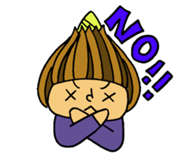 Onion Character sticker #1138674