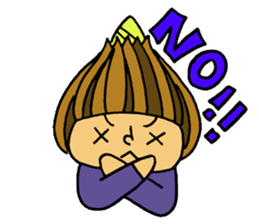 Onion Character sticker #1138674