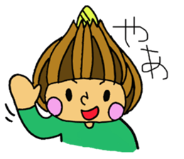 Onion Character sticker #1138677