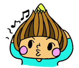 Onion Character sticker #1138678