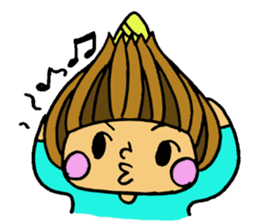 Onion Character sticker #1138678
