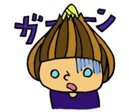 Onion Character sticker #1138680