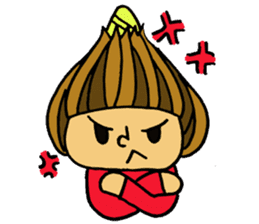 Onion Character sticker #1138682