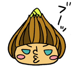 Onion Character sticker #1138683