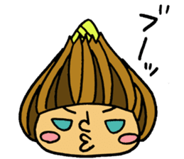 Onion Character sticker #1138683