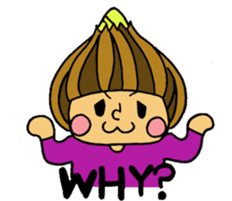 Onion Character sticker #1138685