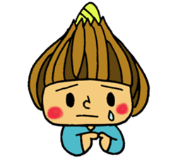 Onion Character sticker #1138686