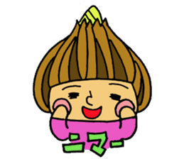 Onion Character sticker #1138688