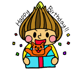 Onion Character sticker #1138689