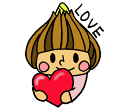 Onion Character sticker #1138691
