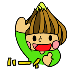 Onion Character sticker #1138692