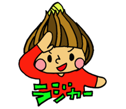 Onion Character sticker #1138694