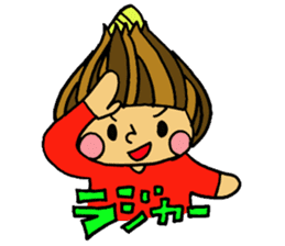 Onion Character sticker #1138694
