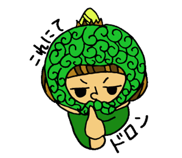 Onion Character sticker #1138695
