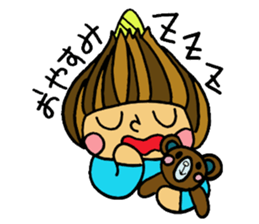 Onion Character sticker #1138696