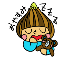 Onion Character sticker #1138696