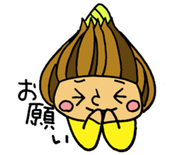 Onion Character sticker #1138699
