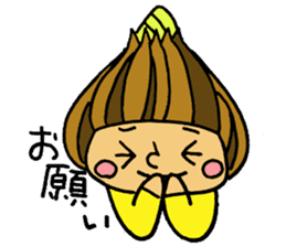 Onion Character sticker #1138699