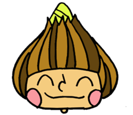 Onion Character sticker #1138700