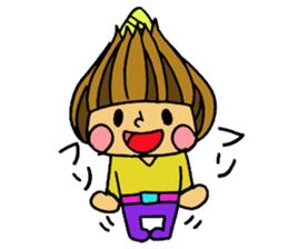 Onion Character sticker #1138701