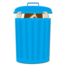 Popopopo-four consecutive sticker sticker #1139203