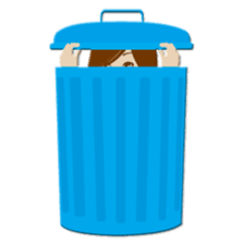 Popopopo-four consecutive sticker sticker #1139203