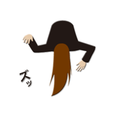 Popopopo-four consecutive sticker sticker #1139206