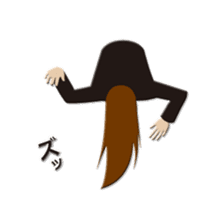 Popopopo-four consecutive sticker sticker #1139206