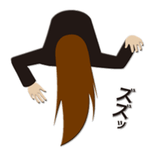 Popopopo-four consecutive sticker sticker #1139207