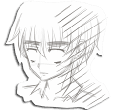 Rough-Sketched Shonentachi sticker #1139357