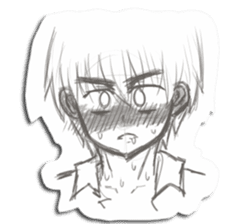 Rough-Sketched Shonentachi sticker #1139362