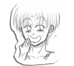 Rough-Sketched Shonentachi sticker #1139371