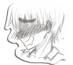 Rough-Sketched Shonentachi sticker #1139373