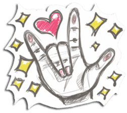 Rough-Sketched Shonentachi sticker #1139384