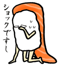 Sushijin Sticker Vol.2~squid and salmon~ sticker #1139626